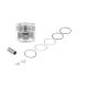 Set piston, d.56,4 mm, segmenti si sigurante 125cc