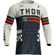 Tricou atv/cross copii Thor Pulse Combat, culoare bleumarin/alb, marime XL