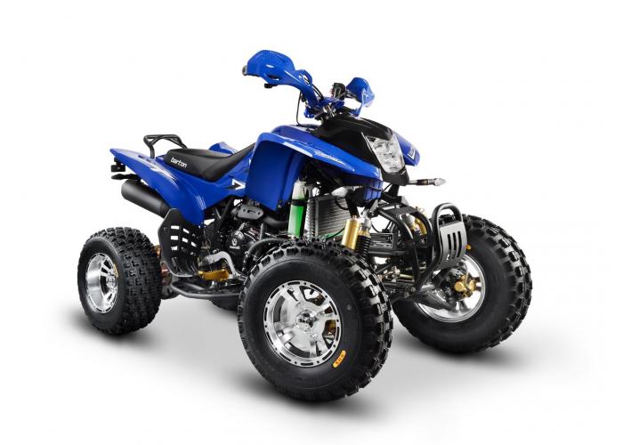 ATV Barton Warrior 250cc, 4 timpi, roti de 10", jante de aluminiu, culoare albastru