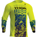 Tricou atv/cross copii Thor Sector Atlas, culoare galben/albastru, marime XS