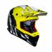 Casca motocross Origine Hero Thunder Fluo, culoare galben/negru/alb mat, marime XL