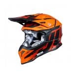 Casca motocross/atv Just1 J39 Poseidon, culoare portocaliu/negru, marime L