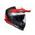 Casca enduro/atv JUST J34 Pro Outerspa, culoare rosu/negru, marime XL