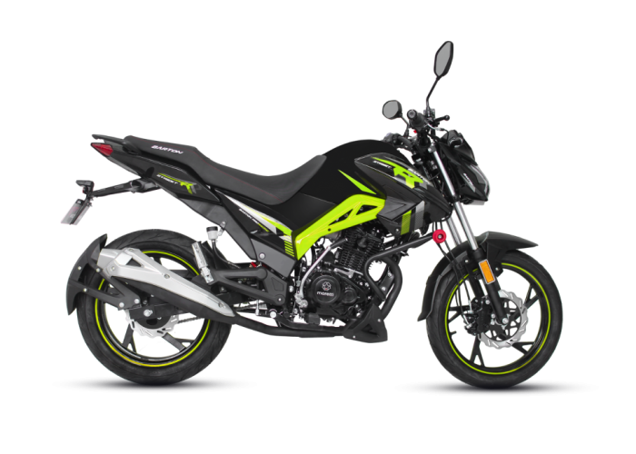 Motocicleta Barton Street-R 125cc, culoare nergru/verde