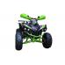 ATV KXD 125cc - 008 S Pro, roti de 8", culoare negru/verde, new led Stiker, frana hidraulica
