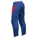 Pantaloni atv/cross Thor Sector Checker, culoare bleumarin/rosu, marime 42