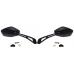 Set 2 oglinzi moto/atv/scuter, filet M8, culoare negru