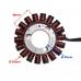 Stator aprindere 18 bobine Piaggio 125/250/300, echivalent oem: 58070R / 58112R / 638848