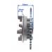 Ansamblu pinion transmisie spate, 42 dinti, pas 428, Shineray Xy125-10D