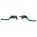 Set 2 manete frana si ambreiaj reglabile Yamaha R1 02-03/R6 99-04/FZ1 01-05, culoare verde