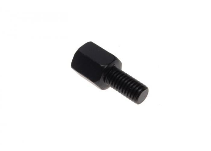 Adaptor oglinda R>L, filet M8, culoare negru