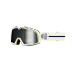 Ochelari cross/atv 100% Barstow Arno, lentila oglinda, culoare rama alb