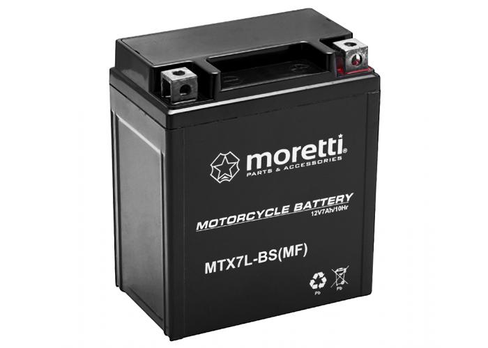 Acumulator Moretti AGM (Gel) MTX7L-BS, 12v, 6ah