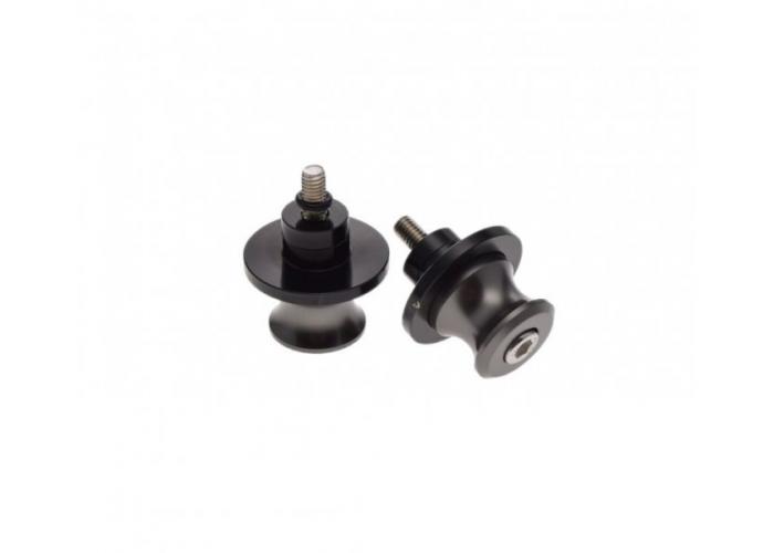 Adaptor pentru bascula moto, stender cu gheare, filet M6x1, culoare gri/negru