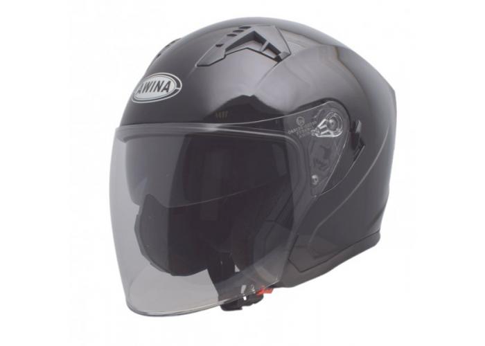 Casca moto semi-integrala Jk528, culoare negru, marime L