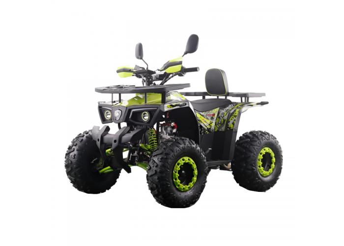 ATV XTR Pro FireShot 002 roti 8 inch,125cc, 3+1 viteze, culoare negru/lime