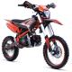 Motocicleta Enduro/Cross Asix Lizzard 125cc, 4T, roti 17"/14", 4 viteze, pornire electromotor, culoare negru/portocaliu