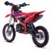 Motocicleta Enduro/Cross Asix Lizzard 125cc, 4T, roti 17"/14", 4 viteze, pornire electromotor, culoare rosu/albastru