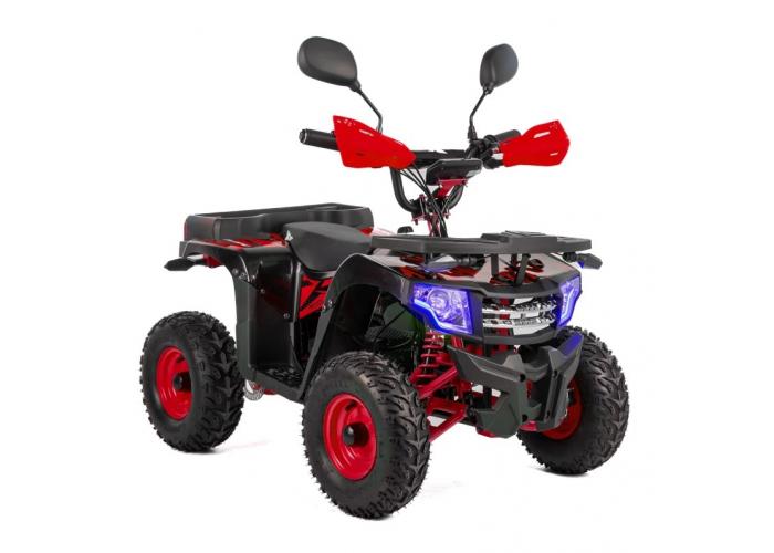 Atv electric copii XTR E-M14 1200W, culoare negru/rosu