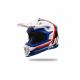 Casca motocross/enduro Ufo Plast Intrepid, culoare albastru/alb, marime XS