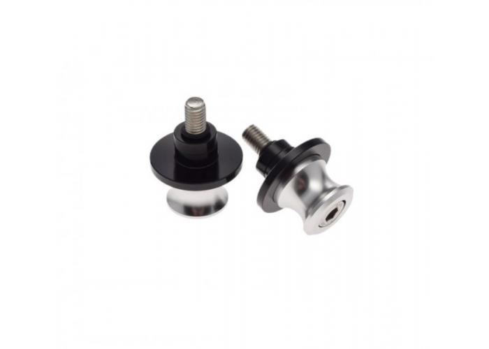 Adaptor pentru bascula moto, stender cu gheare, filet M8x1.25, culoare gri