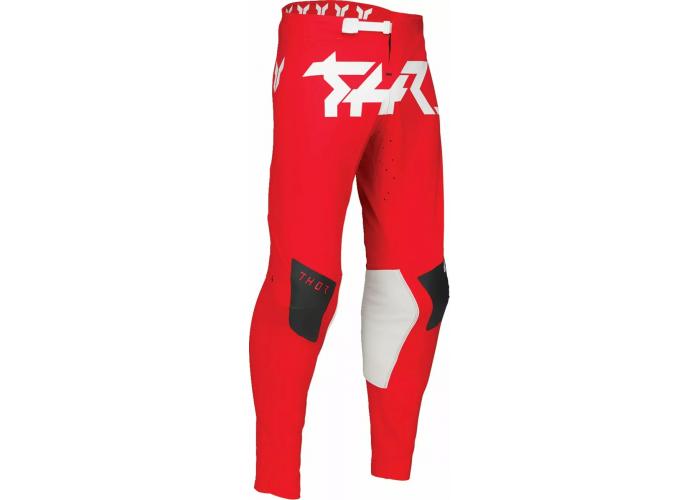 Pantaloni motocross Thor SportMode Riot, culoare rosu/negru, marime 29