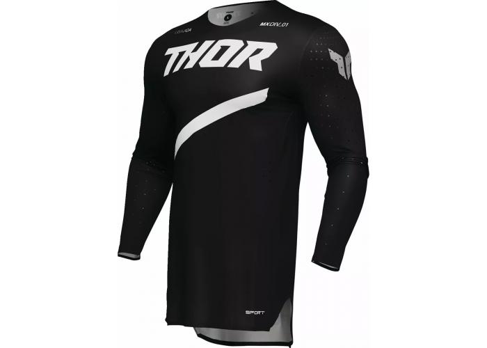 Tricou Thor SportMode Brave, culoare negru/alb, marime 3XL