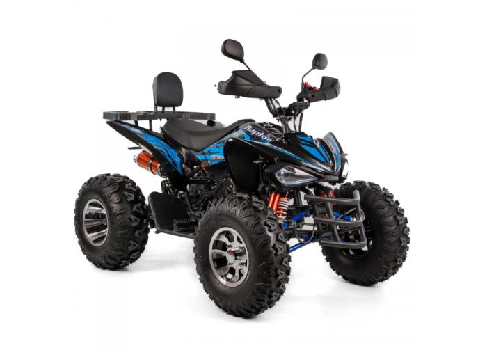 ATV XTR Pro Raptor 015, roti 10 inch, 250cc, 4+1 viteze, culoare negru/albastru