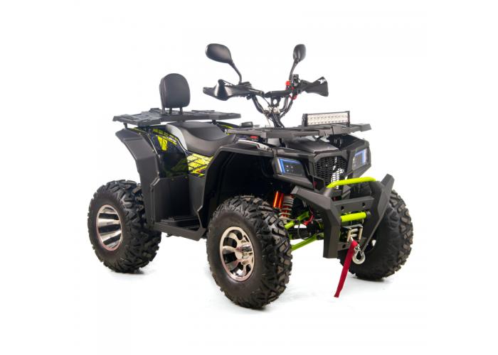 ATV XTR Pro Farmer 019, roti 10 inch, 250cc, 1+1 viteze, jante de aluminu, culoare negru/verde