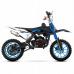 Mini Cross XTR 702, 50cc, 2 timpi, pornire electromotor, roti 10 inch, culoare negru/albastru