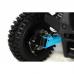 Mini atv XTR M7, roti 6 inch, 50cc, 2 timpi, pornire la buton, culoare negru/albastru 