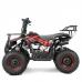 Mini atv XTR M7, roti 6 inch, 50cc, 2 timpi, pornire la buton, culoare negru/rosu