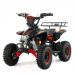 Mini atv XTR M8, roti 6 inch, 50cc, 2 timpi, pornire la sfoara, culoare negru/rosu