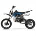 Motocicleta Cross/Enduro copii 4T XTR 607, 125cc, roti 17/14, pornire electromotor, culoare negru/albastru