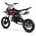 Motocicleta Cross/Enduro copii 4T XTR 607, 125cc, roti 17/14, pornire electromotor, culoare negru/rosu