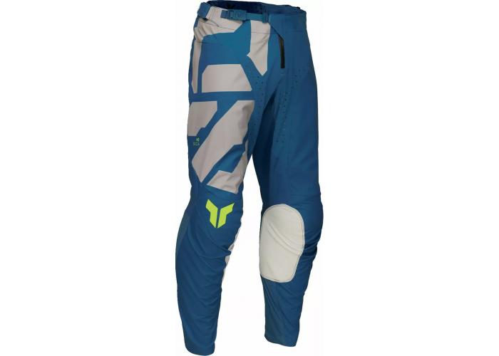 Pantaloni motocross Thor LaunchMode Forge, culoare albastru, marime 34