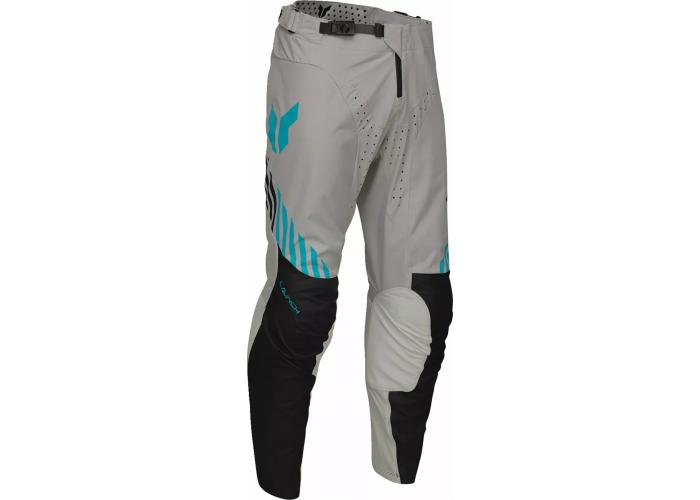 Pantaloni motocross Thor LaunchMode Zone, culoare gri/negru, marime 34