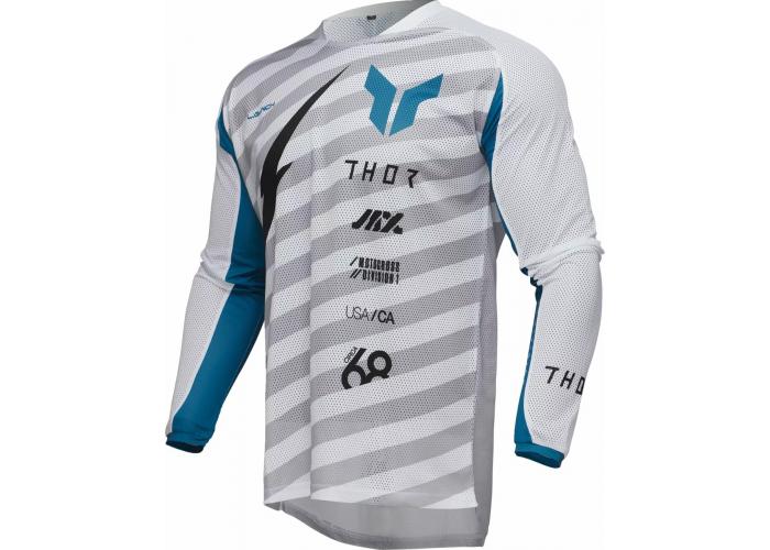 Tricou Thor LaunchMode Vented Raid, culoare gri, marime 2XL