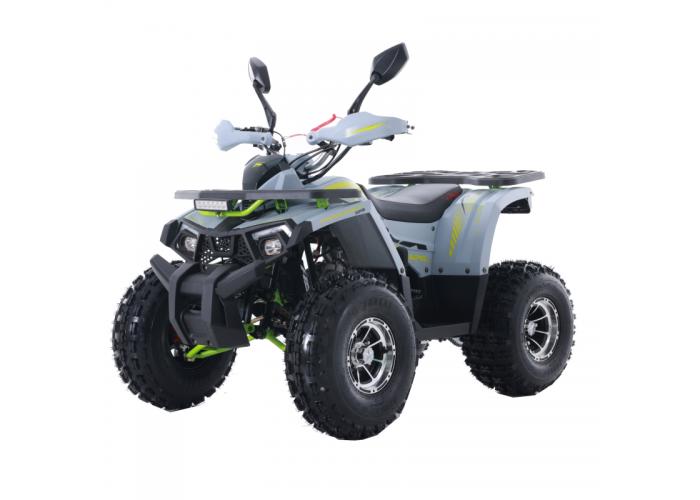 ATV Asix Fourcraft 125cc, A1, roti 8", jante din aluminiu, 3+1 viteze, culoare gri/lime