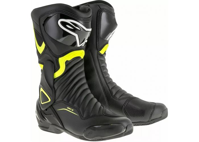 Cizme Alpinestars SMX-6 v2 culoare Negru/Verde marimea 38