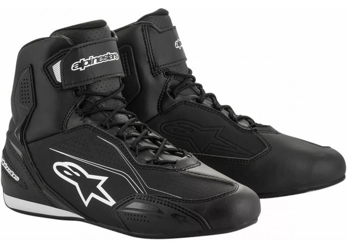 Ghete Alpinestars Faster-3, culoare negru/alb, marime 43