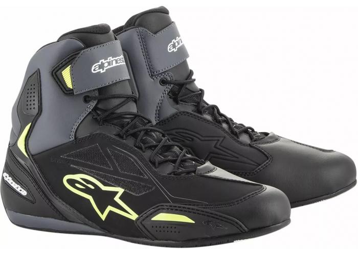 Ghete Alpinestars Faster-3 Drystar, culoare negru/verde, marime 42