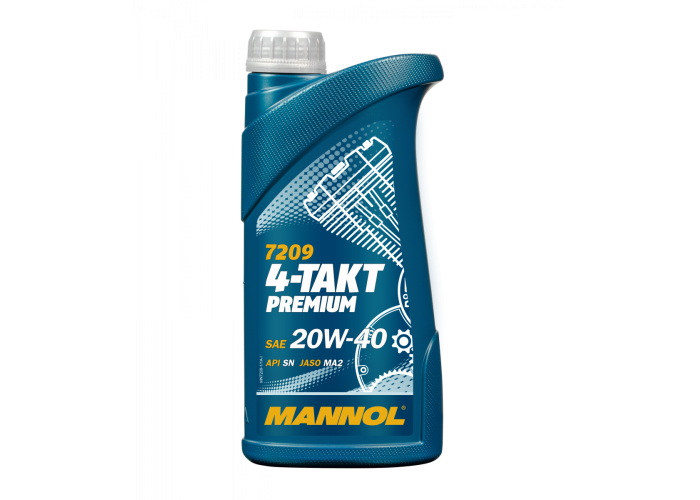 Ulei motociclete 20w40, Mannol Premium semisintetic, 1L