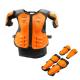 Set protectie corp si genunchi, cross/enduro/atv, copii XTR X2, marime universala, culoare portocaliu