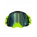 Ochelari cross/atv/enduro, Asix AS3, lentila albastra, culoare rama lime/negru mat