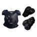 Set protectie corp, genunchiere si cotiere, cross/enduro/atv, copii Asix AS1, marime universala, culoare negru