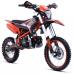 Motocicleta Enduro/Cross Asix Lizzard 125cc, 4T, roti 19"/16", 4 viteze, pornire electromotor, culoare negru/portocaliu