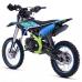 Motocicleta Enduro/Cross Asix Lizzard 125cc, 4T, roti 19"/16", 4 viteze, pornire electromotor, culoare albastru/lime