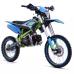 Motocicleta Enduro/Cross Asix Lizzard 125cc, 4T, roti 19"/16", 4 viteze, pornire electromotor, culoare albastru/lime