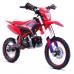 Motocicleta Enduro/Cross Asix Lizzard 125cc, 4T, roti 17"/14", 4 viteze, pornire electromotor, culoare rosu/albastru